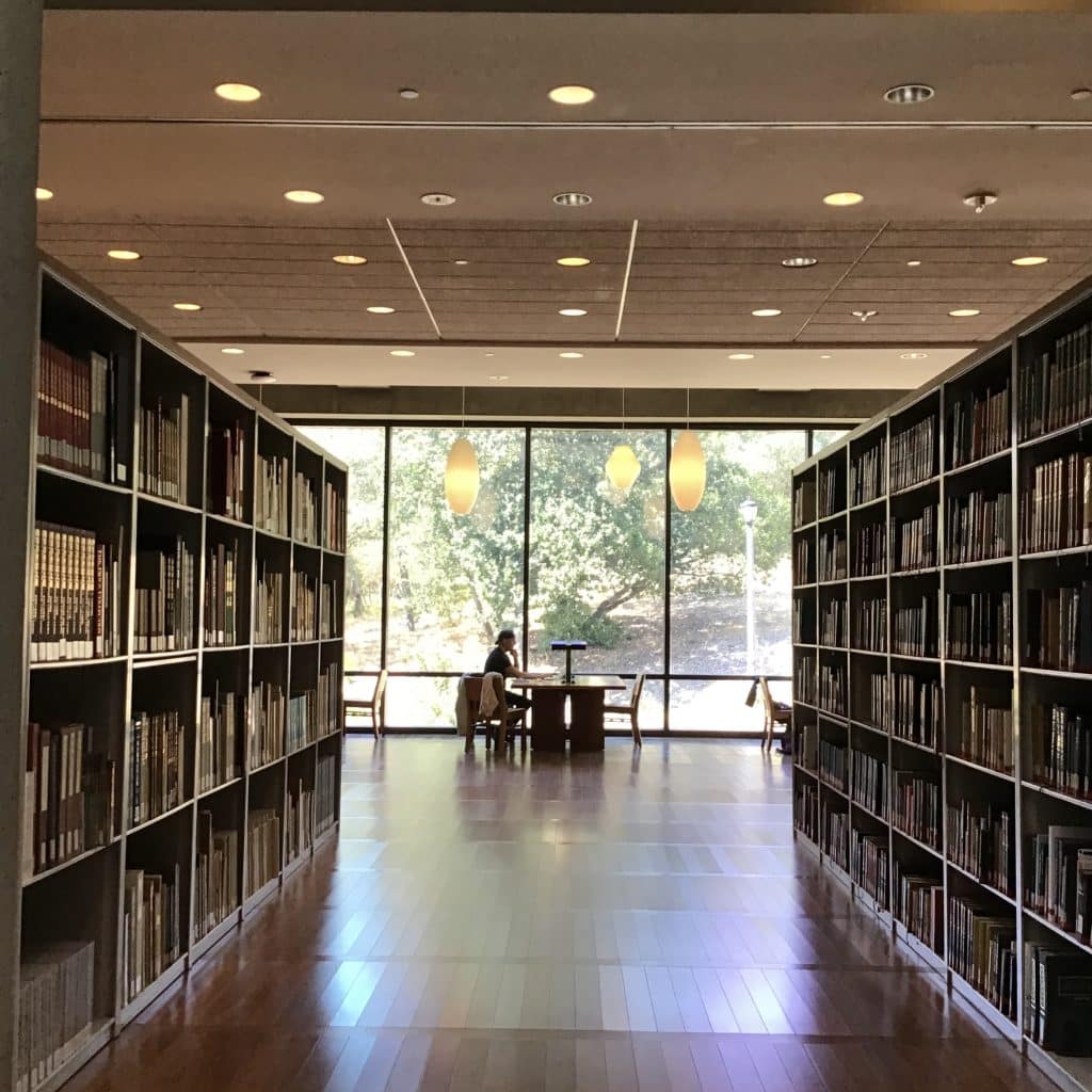 One of many UC Berkeley's libraries