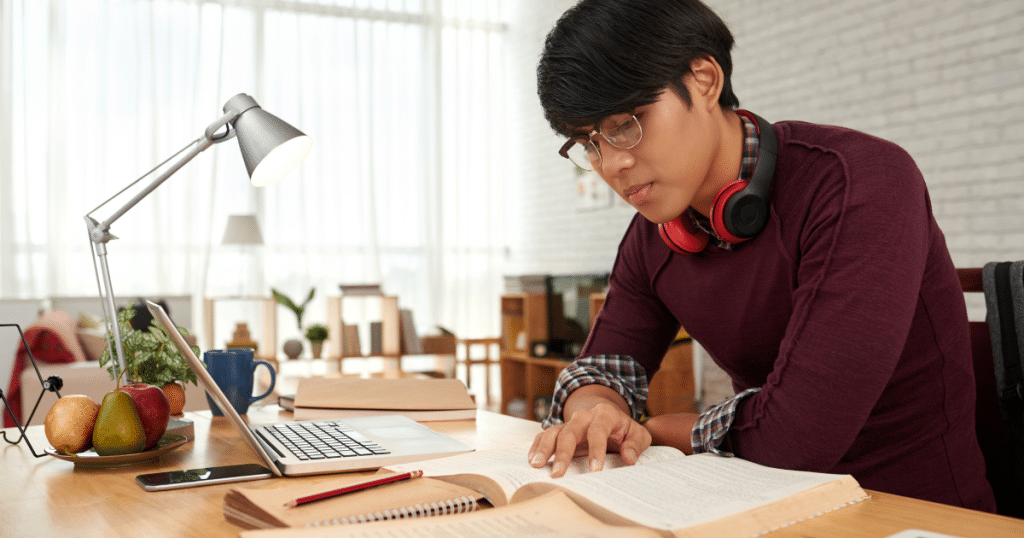Research before college applications and essays