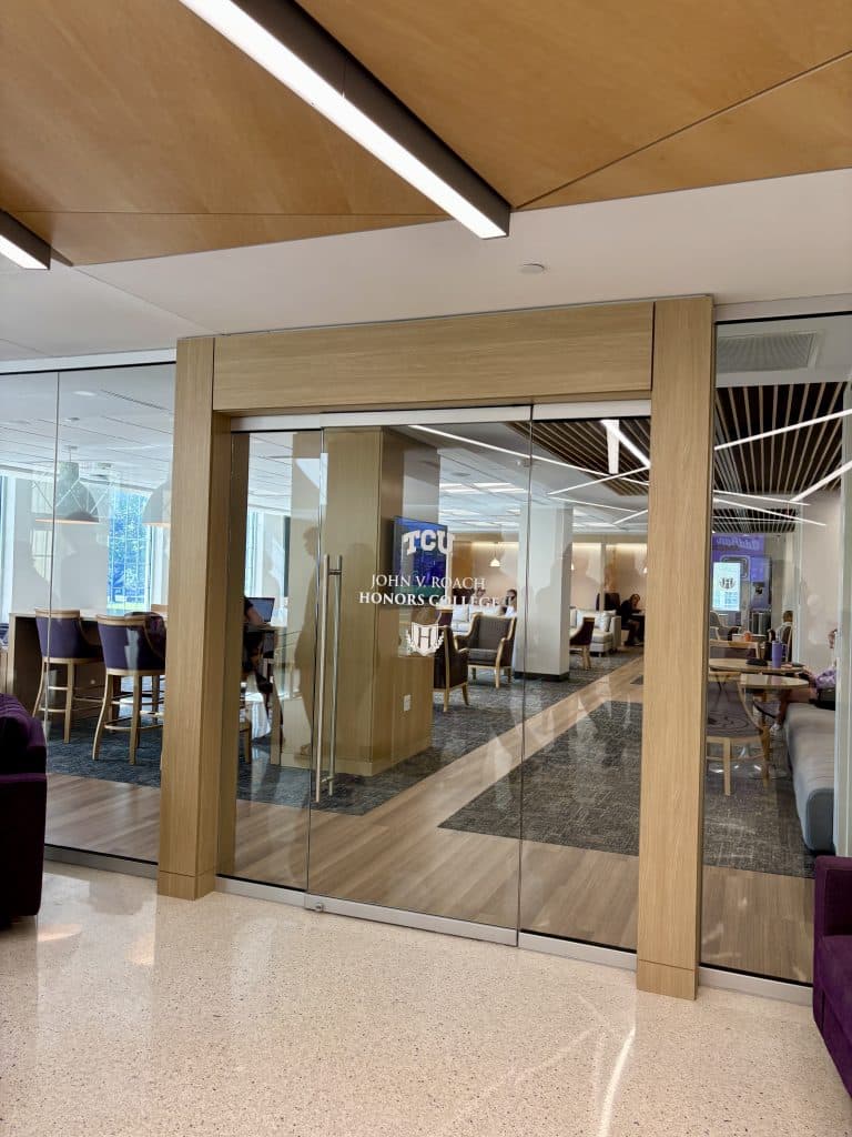 TCU Honors College in Sadler Hall