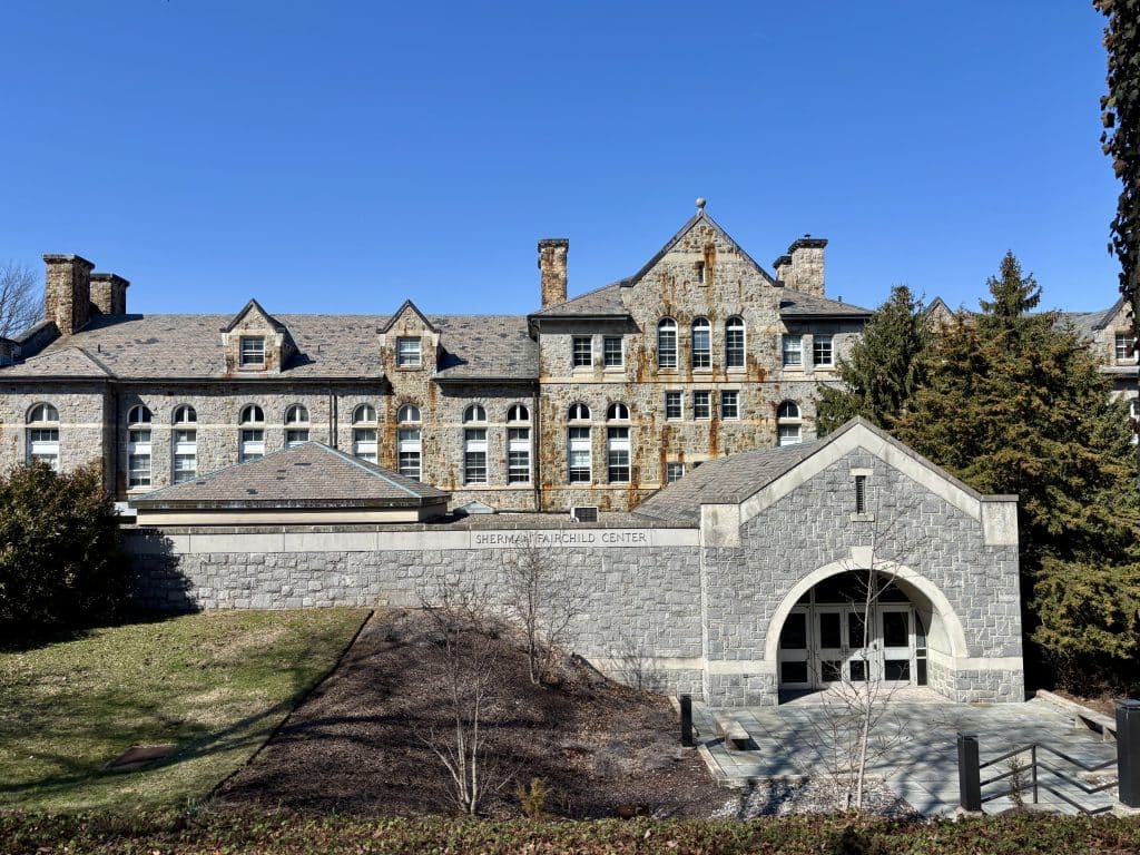 Historic Lehigh University stone buildings