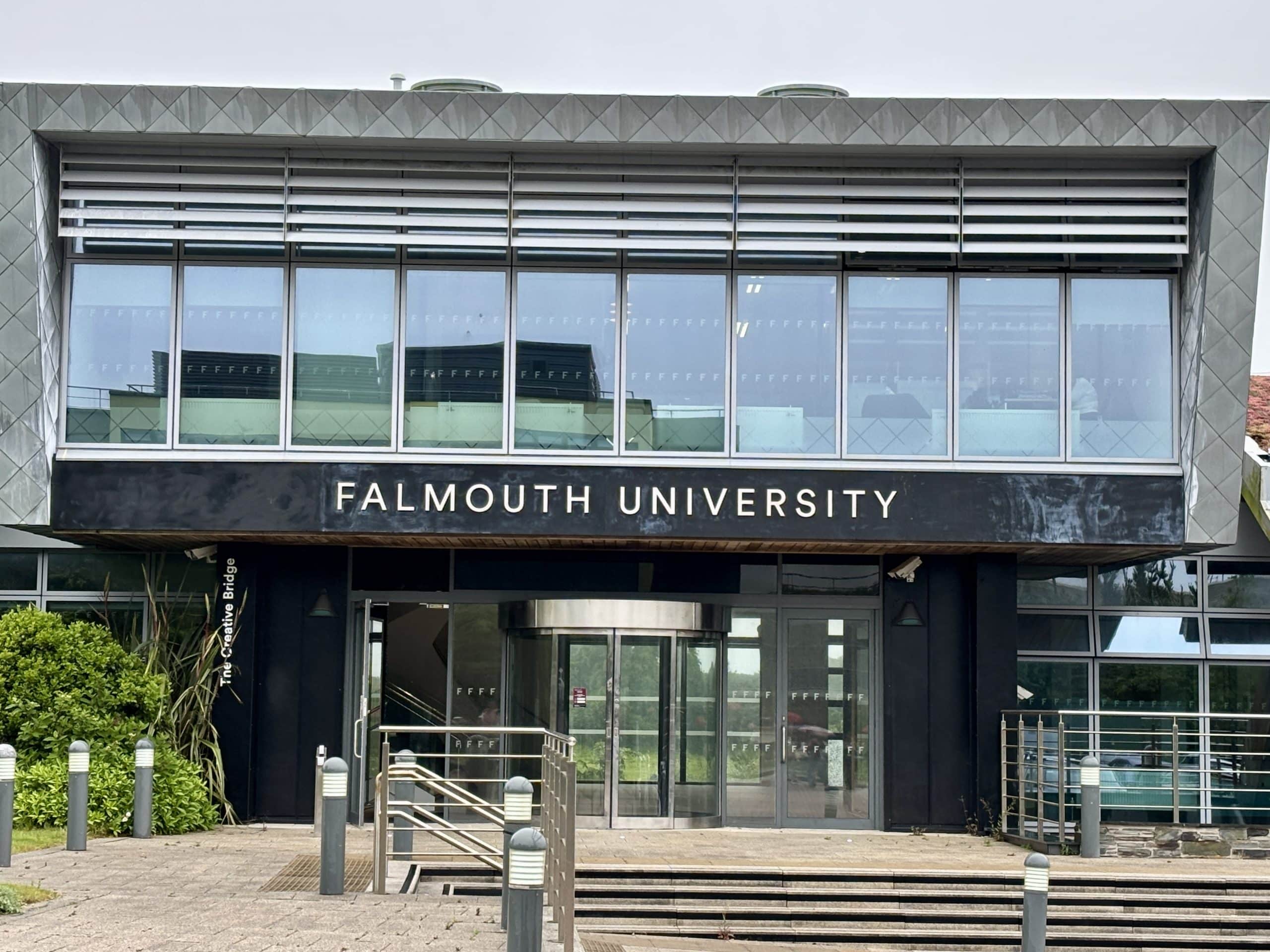 Falmouth University's Penryn campus building
